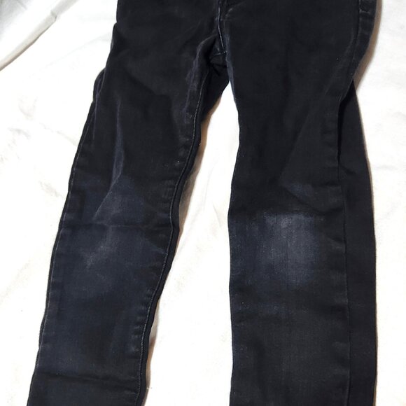 Cat & Jack Girls Black Denim Jeans – Size 4T – Classic Fit with Stretch - Picture 2 of 5